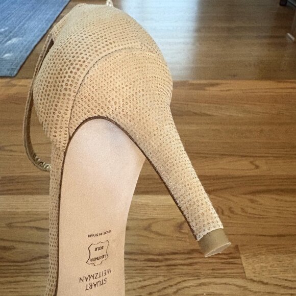 Stuart Weitzman Tan Pumps (10M) - Picture 5 of 8